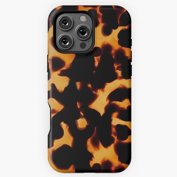 Classic Tortoise Shell Pattern Case for iPhone 17 16 15 14 13 12 11 Pro Max