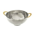 thumbnail image 1 of Classic Touch Decor Bowl With Gold Handles, 12.5", 1 of 1