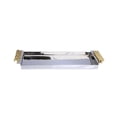 thumbnail image 1 of Classic Touch TMT802 Pyrex Holder with Mosaic Handles, 15.5 x 9.5 x 2.85 in., 1 of 1