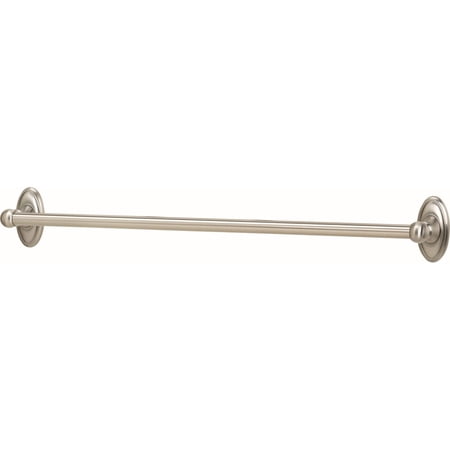 Classic Traditional 24" Wall Mounted Towel Bar, Antique English