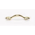 thumbnail image 1 of Alno A1566-3-PB Classic Traditional 3" Cabinet Pull Polished Brass, 1 of 7