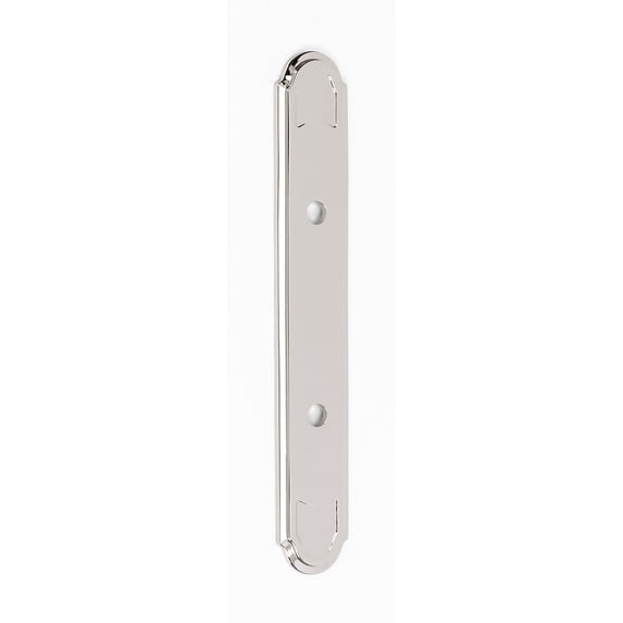 Alno A1568-3-PN Classic Traditional Cabinet Backplate for A1566-3 Nickel