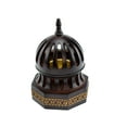 thumbnail image 1 of Classic Traditional Dome Style Closed Incense Bakhoor Burner - Brown, 1 of 6