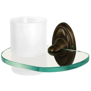 Classic Traditional Tumbler Holder with Tumbler, Antique English Matte