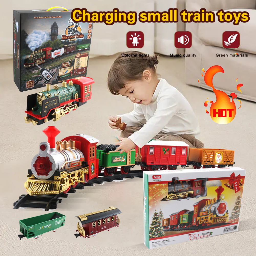 Classic Train Set With Smoke RC Train Set With Smoke, Lights Sounds