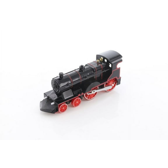 Classic Train with Sound and Lights, Black - ModelToyCars SL675DB - Diecast Toy Train