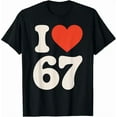 thumbnail image 1 of Classic Trending Meme I Love Alpha Slang Fun Design Apparel Unisex T-Shirt, up to Size 5XL, 1 of 2