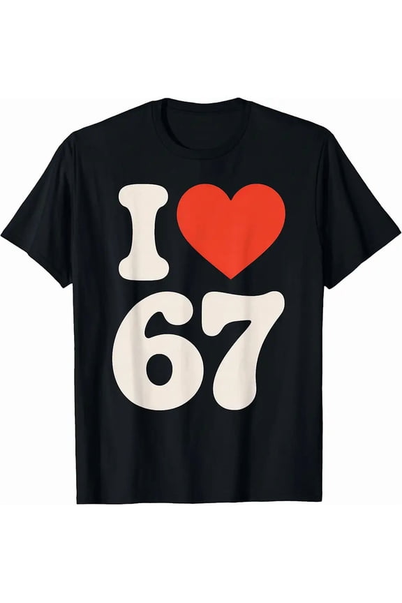 Classic Trending Meme I Love Alpha Slang Fun Design Apparel Unisex T-Shirt, up to Size 5XL