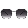 thumbnail image 1 of Classic Trendy Square Sunglasses for Women Men Cute Big Frame Gold Shades SJ1137, 1 of 1
