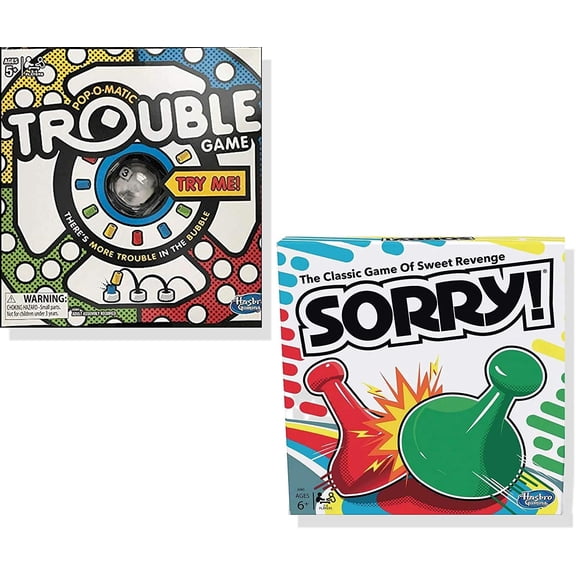 Classic Trouble & Classic Sorry! [Exclusively Bundled by Brishan], A Classic Bundle put together for you by Brishan By Brand Brishan