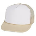 thumbnail image 1 of Classic Trucker Baseball Hats Caps Foam Mesh Blank Solid Two Tone Snapback Adult Youth, 1 of 48
