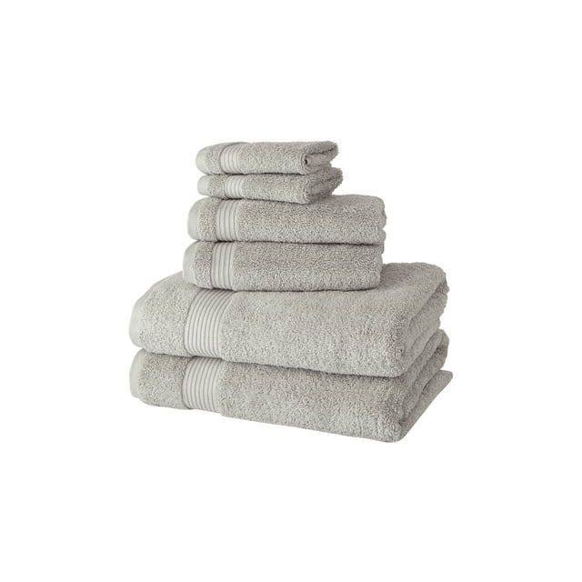 Classic Turkish Towels Amadeus Luxury Turkish Cotton Towel Collection Towel 6 Piece Set