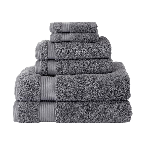 Classic Turkish Towels CTT - Premium Turkish Jumbo Bath Sheet, 100% Turkish Cotton, Absorbent & Ultra Comfy Bath Towel Sheets for Hotel & Spa | 40"x80" (Gray)