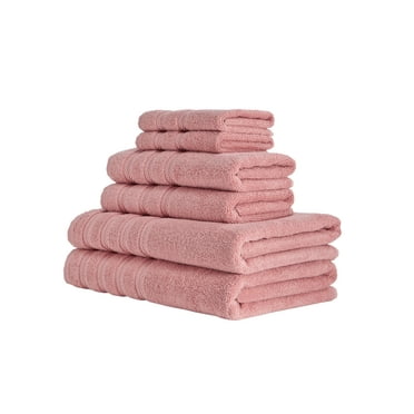 Classic Turkish Towels Genuine Cotton Soft Absorbent Premium Antalya 6 Piece Set With 2 Bath Towel 2 Hand Towel 2 Washcloth