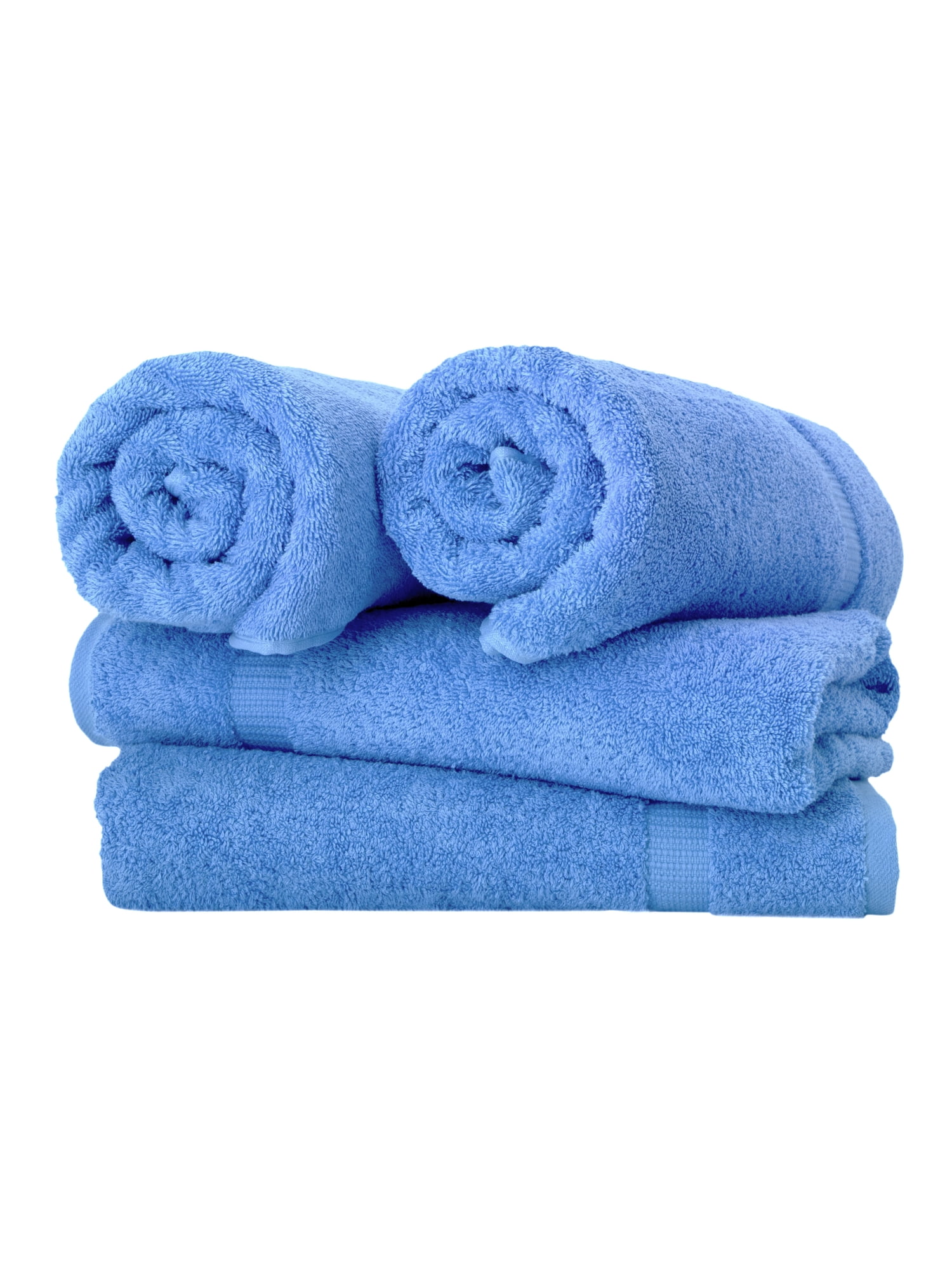 Classic Turkish Towels Royal Turkish Towels White Silk Road 4 Piece Set ...
