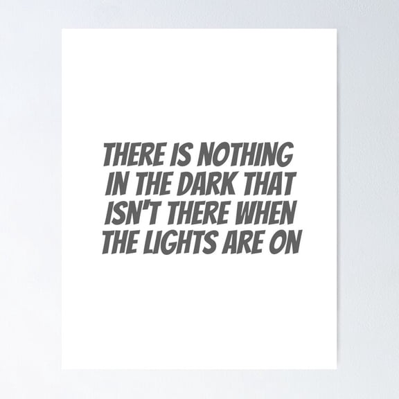 Classic Twilight Mystery Television Episode Slogan Wall Art Gothic Decor, Unframed Poster