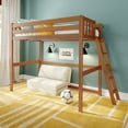 thumbnail image 1 of Classic Twin High Loft with Ladder on End, Pecan, 1 of 11