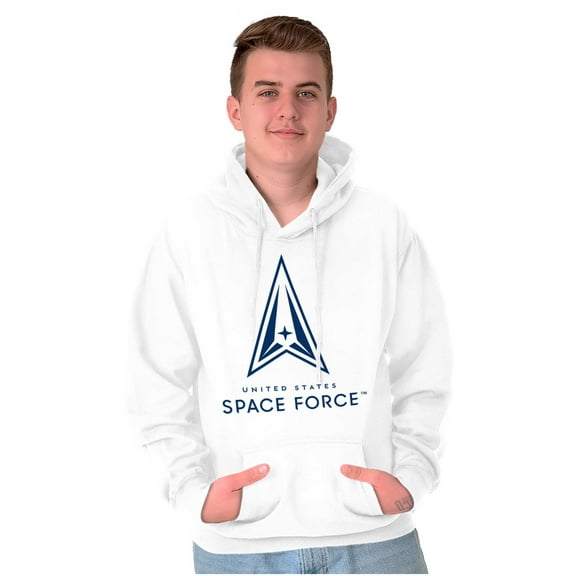 Classic US Space Force Military Logo Hoodie Sweatshirt Women Men Brisco Brands S