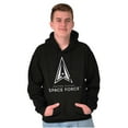 thumbnail image 1 of Classic US Space Force Military Logo Unisex Plus Size Hoodie Brisco Brands 2X, 1 of 4