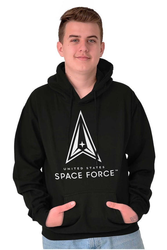 Classic US Space Force Military Logo Unisex Plus Size Hoodie Brisco Brands 3X
