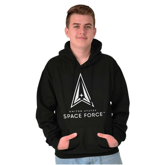 Classic US Space Force Military Logo Unisex Plus Size Hoodie Brisco Brands 5X