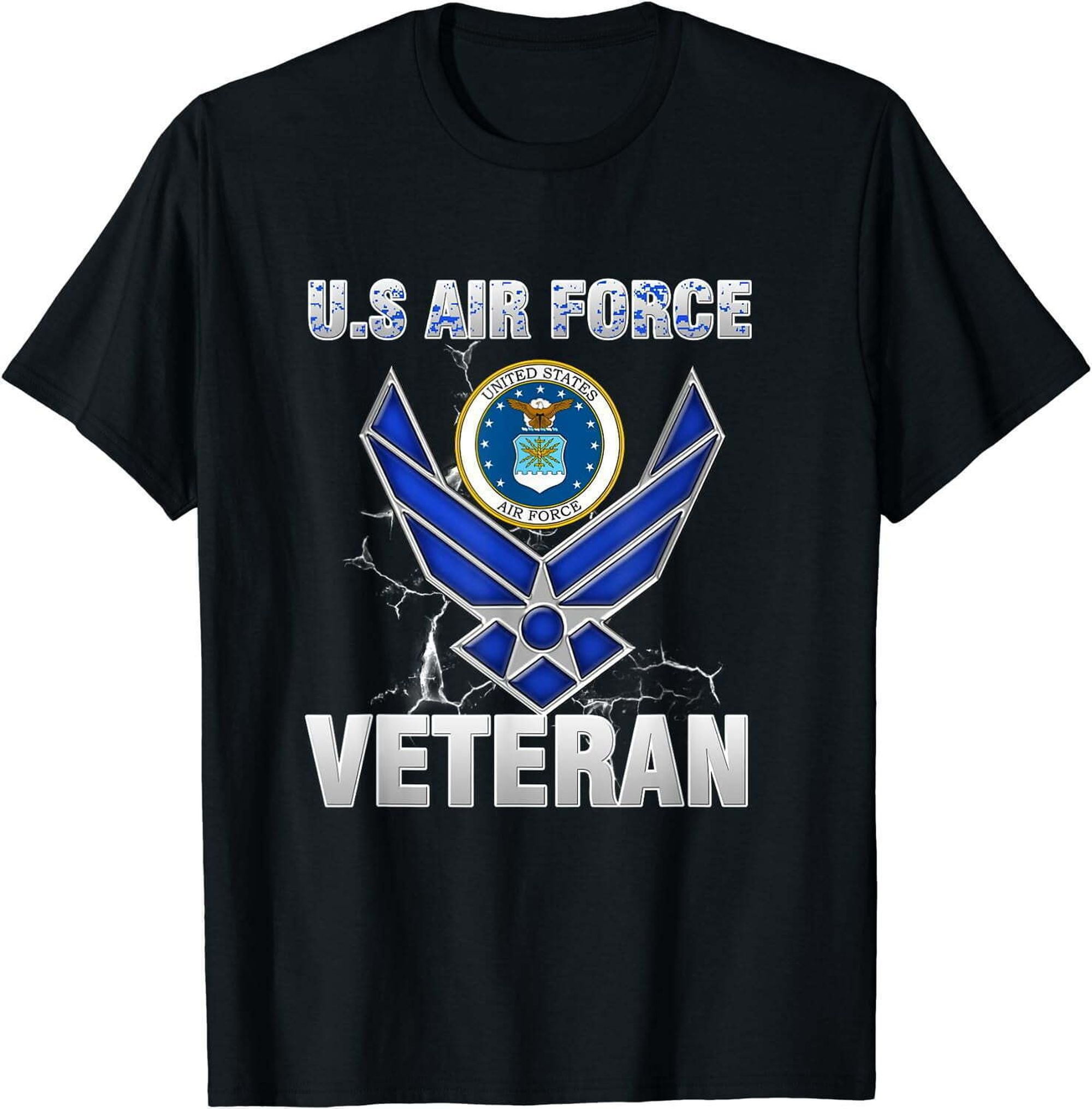 Classic USAF Veteran Tee - Retro United States Air Force T-Shirt for ...