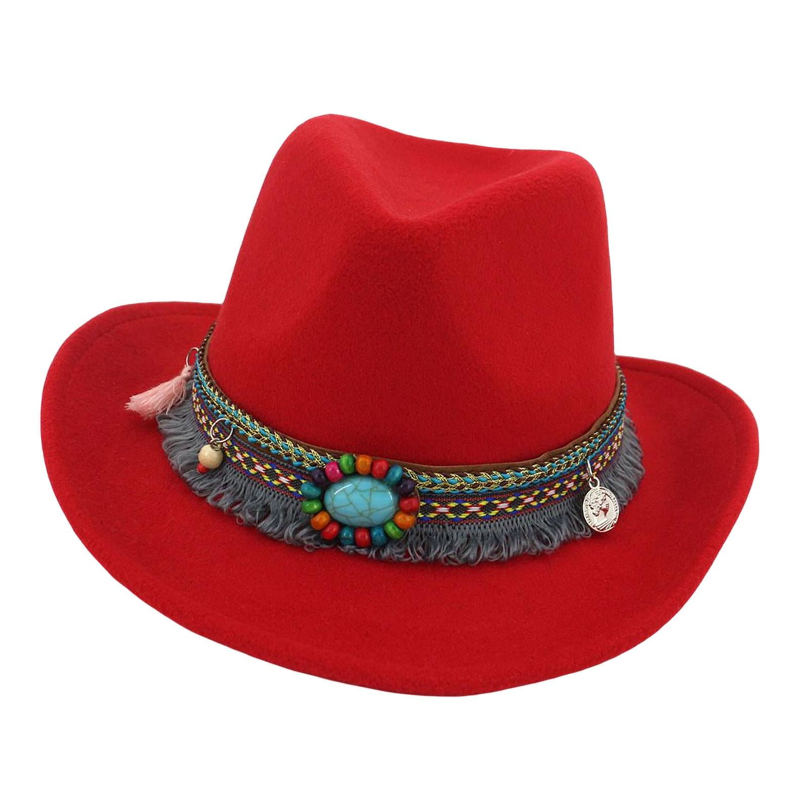 Segolike Classic Unisex Adult Fedoras Caps Cowboy Hat  display picture 1