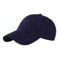 thumbnail image 1 of Classic Unisex Cotton Adjustable Low Baseball Cap Low Profile Hat, Lightweight Breathable Cap for Men Women Daily Casual Wear, 1 of 3