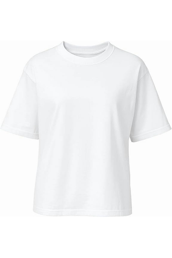 Classic Unisex Crew Neck T-Shirt Soft Cotton Short Sleeve Tee for Men & Women Casual Everyday Shirt