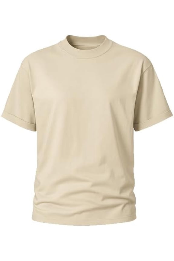 Classic Unisex Crew Neck T-Shirt Soft Cotton Short Sleeve Tee for Men & Women Casual Everyday Shirt