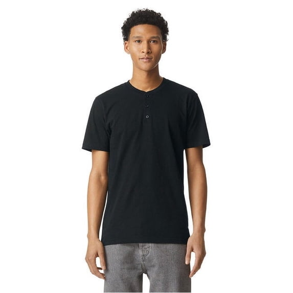 Classic Unisex Henley T-Shirt - Eco-Chic Sophistication
