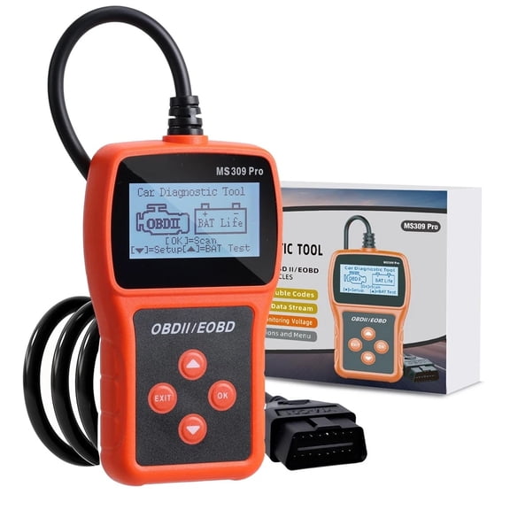 Classic Universal OBD2 Scanner - Upgraded 2.4" Screen Car Engine Fault Code Reader - Reliable Diagnostic Scan Tool to Read and Clear Error Codes Fast, All Vehicles After 1996