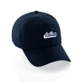 thumbnail image 1 of Classic Unstructured USA Cities Baseball Dad Hat 3D Raised PVC Letters Cap, Dallas Navy, White Navy, 1 of 5