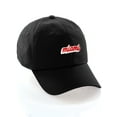 thumbnail image 1 of Classic Unstructured USA Cities Baseball Dad Hat 3D Raised PVC Letters Cap, Miami Black, White Red, 1 of 5