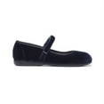 thumbnail image 1 of Classic Velvet Mary Janes in Navy (25 M EU/8.5 M US Toddler), 1 of 6