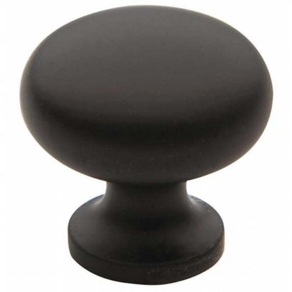 Classic Venetian Bronze 1 in. Round Cabinet Knob