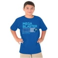 thumbnail image 1 of Classic Video Game Mega Man Blaster Crewneck T Shirts Boy Girl Teen Brisco Brands L, 1 of 6