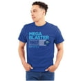 thumbnail image 1 of Classic Video Game Mega Man Blaster Plus Size Crewneck Graphic Tee Shirt Brisco Brands 2X, 1 of 5