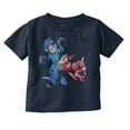 thumbnail image 1 of Classic Video Game Mega Man and Rush Toddler Boy Girl T Shirt Infant Toddler Brisco Brands 12M, 1 of 6