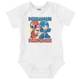 thumbnail image 1 of Classic Video Game MegaMan ProtoMan Romper Boys or Girls Infant Baby Brisco Brands 12M, 1 of 7
