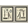thumbnail image 1 of Classic Vintage Barber Shop Salon Prints by Tre Sorelle Studios; Two 11x14in Black Framed Prints; Ready to hang!, 1 of 1