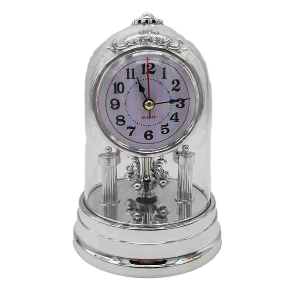 Classic Vintage Clock European Style Desk Antique Clock With Pendulum And Chime