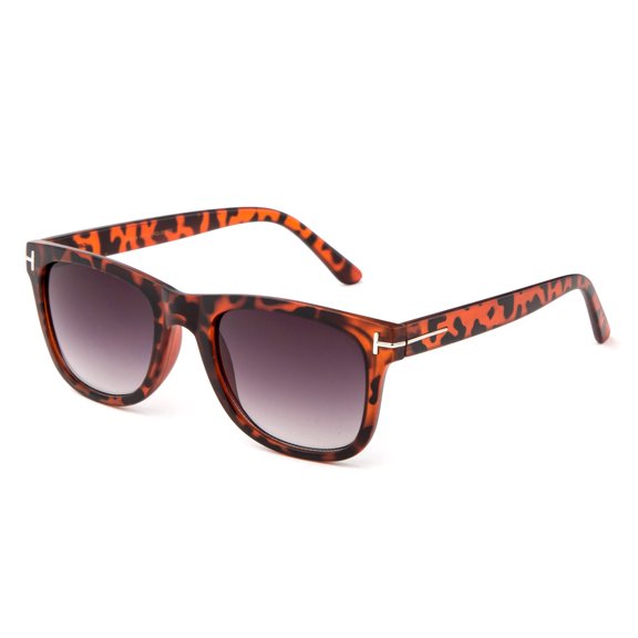 Classic Vintage Design Retro Style Flash/Mirror Lenses Comfortable Squared Sunglasses for Adults