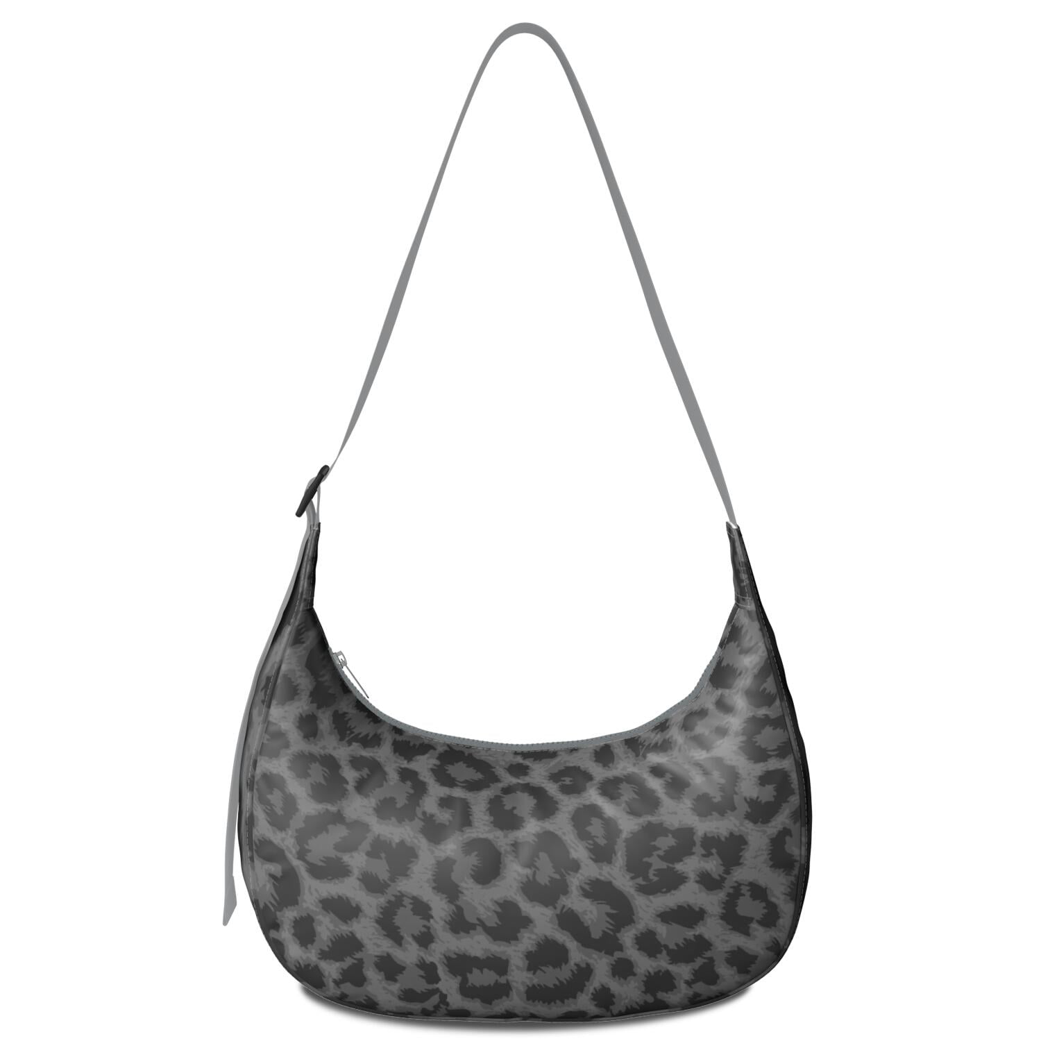 Classic Vintage Leopard Pattern Crossbody Tote for Women, Tropical Cheetah Print Shoulder Bag, Lightweight Water-Resistant Hobo Purse with Abstract Romantic Texture
