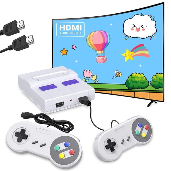 Classic Vintage Mini Portable Devices Stored 821 Classic Recreations with Pair Controllers,Exclusive Birthday Keepsake for Retro Hobby Lovers