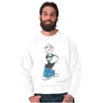 thumbnail image 1 of Classic Vintage Popeye the Sailor Man Sweatshirt for Men or Women Brisco Brands S, 1 of 6
