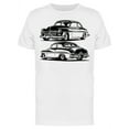 thumbnail image 1 of Classic Vintage Retro Car Sketch T-Shirt Men -Image by Shutterstock, Male x-Large, 1 of 2