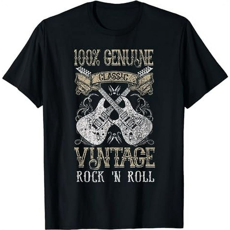 Classic Vintage Rock T Shirt Rock N Roll Guitars Music Gift Classic Vintage Rock T Shirt Rock N Roll Guitars Music Gift