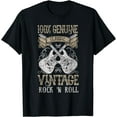 thumbnail image 1 of Classic Vintage Rock 'n Roll Music Guitars Gift T-Shirt, 1 of 3