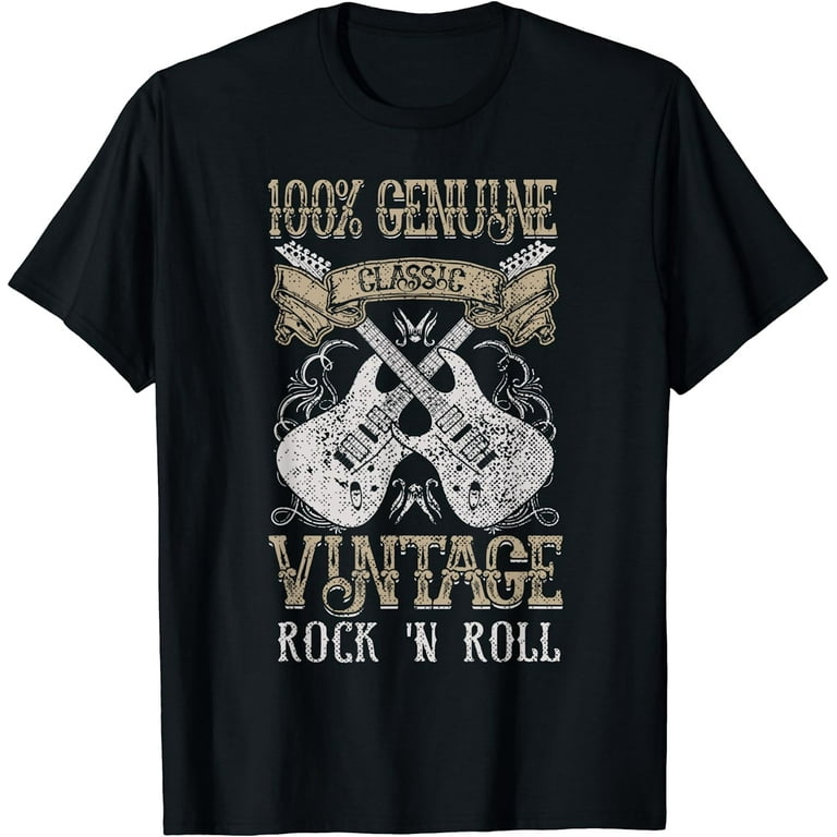 Classic Vintage Rock T Shirt Rock N Roll Guitars Music Gift Classic Vintage Rock T Shirt Rock N Roll Guitars Music Gift